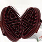 2 Brown Massage Brushes For Body Meridian