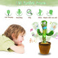 Dancing Cactus Toy Talk Plushie Stuffed Toys